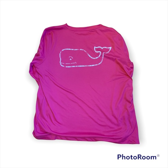 Vineyard Vines Performance Pink Shirt Size M - Picture 2 of 4